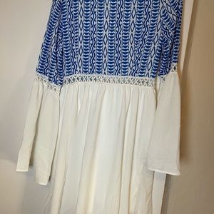 Boho summer cutout dress